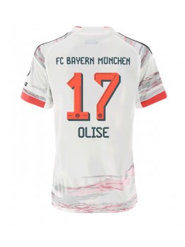 Ženski Nogometna dresi replika Bayern Munich Michael Olise #17 Gostujoči 2025-26 Kratek rokav